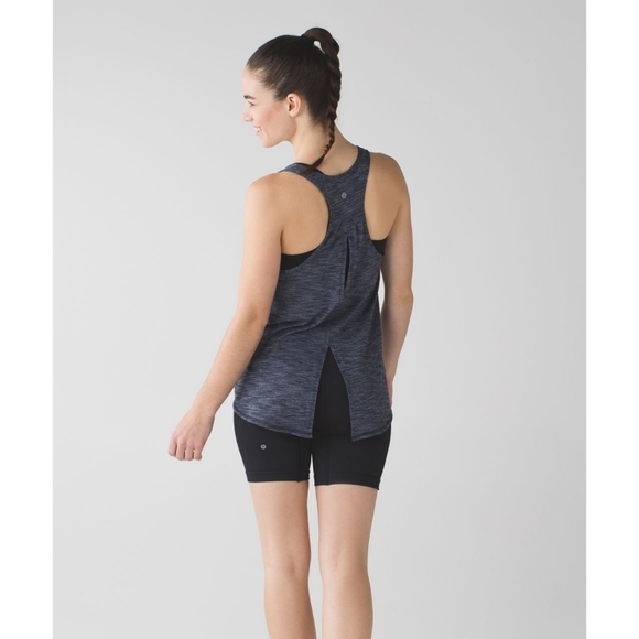 Lululemon Salute The Sun Tank in Heathered Inkwell - Picture 1 of 6